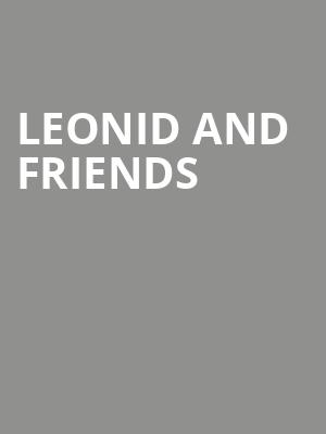 Leonid and Friends, Carnegie Library Music Hall Of Homestead, Pittsburgh