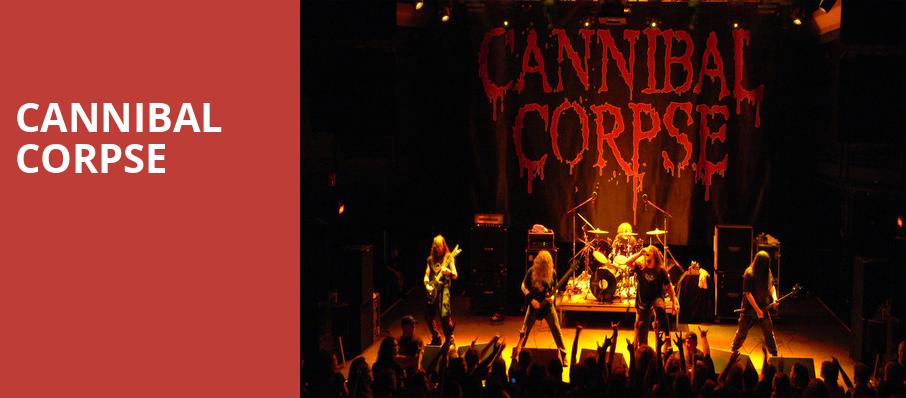 Cannibal Corpse, Roxian Theatre, Pittsburgh