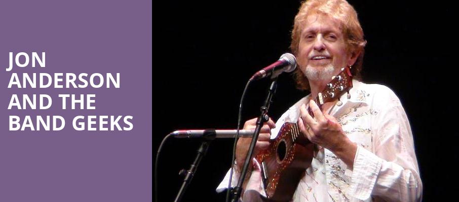 Jon Anderson and The Band Geeks, Palace Theatre, Pittsburgh