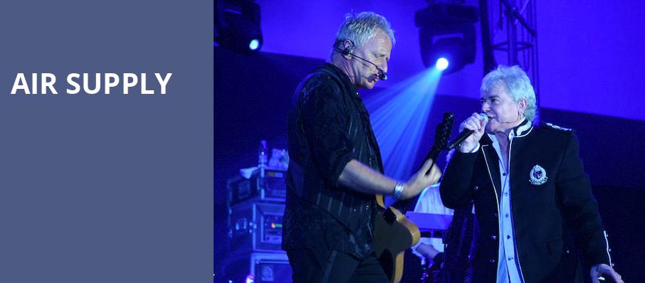 Air Supply, Palace Theatre, Pittsburgh