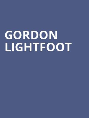 Gordon Lightfoot, Palace Theatre, Pittsburgh