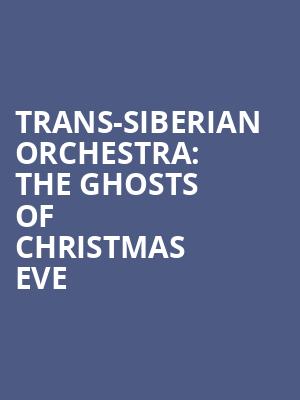 Trans Siberian Orchestra The Ghosts Of Christmas Eve, PPG Paints Arena, Pittsburgh