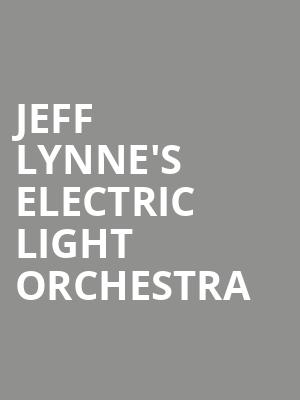 Jeff Lynne's Electric Light Orchestra Poster
