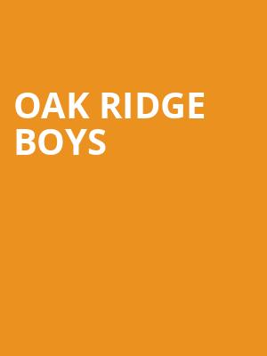 Oak Ridge Boys, Palace Theatre, Pittsburgh