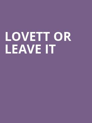 Lovett or Leave It, Roxian Theatre, Pittsburgh