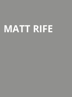 Matt Rife, Benedum Center, Pittsburgh