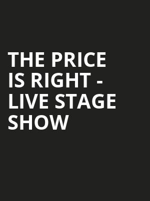 The Price Is Right Live Stage Show, Palace Theatre, Pittsburgh
