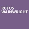 Rufus Wainwright, City Winery, Pittsburgh