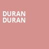 Duran Duran, PPG Paints Arena, Pittsburgh