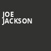 Joe Jackson, Palace Theatre, Pittsburgh