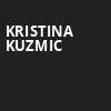 Kristina Kuzmic, City Winery, Pittsburgh