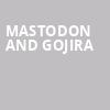 Mastodon and Gojira, Stage AE, Pittsburgh