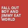 Fall Out Boy and Jimmy Eat World, PPG Paints Arena, Pittsburgh